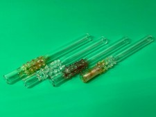 NEW 2022 SPIKEY GLASS SMOKING PIPE UNIQUE COLLECTIBLE FANCY DESIGN 3 SHADES picture