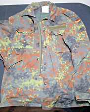 VTG 1997 German Military Jacket/Shirt GE KOHLER GMBH (GR-NR 15) Flags On Sleeves picture