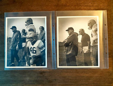 Vintage Rare Original Football Photos of Legendary Coach Ben Schwartzwalder picture