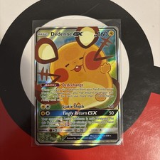 Pokémon Dedenne GX 195 A/214 Alternate Art Holo Promo 160HP ENG picture