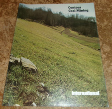 1976 international contour mining brochure in good shape used picture