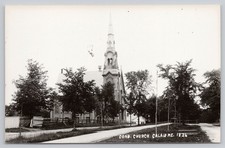 Calais Maine Congregational Church 1836 RPPC Eastern Illustrating Postcard picture