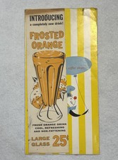Vintage 1950s Oscar’s Drive-In Coffee Shop Menu San Diego MCM Restaurant picture