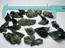 19 Pieces Green Spray Epidote crystals lot  from Balochistan Pakistan picture