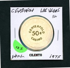 Scarce $.50 Centerfold Casino Las Vegas, Nevada Casino Chip picture
