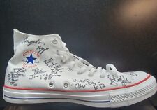Hoosiers Cast Signed By 10 Converse Tennis Shoe Maris Valainis Angelo Pizzo picture