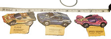 Vtg Lot Hot Wheels HTF Cut-Outs Stand Up Cars Flame Runner Speed Seeker Predator picture