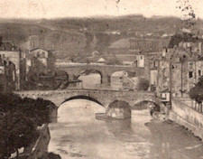 * Antique RPPC Metz France Pont Saint-Georges Pont Des Grilles c1901 Moselle picture