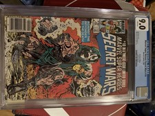 Marvel Super Heroes Secret Wars #10 (1985) CGC 9.0 White Pages Doctor Doom Cover picture