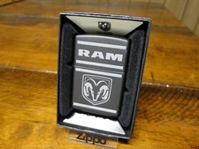 DODGE RAM TRUCK LOGO ZIPPO LIGHTER MINT IN BOX picture