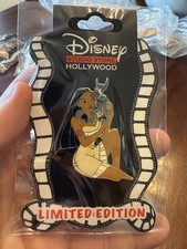 Disney D23 Expo 2022 DSF DSSH Film Stack Series LE 500 Pocahontas Meeko Flit Pin picture