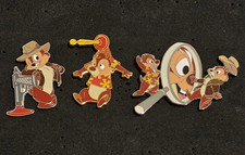 Chip N Dale Rescue Ranger 3 Pin Set Unreleased PP Disney Store Japan VHTF Grail picture
