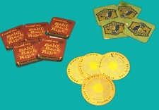 Lot of 13 Vintage Beer Pub  Coasters Chili’s Restaurant  Circa 1999 picture