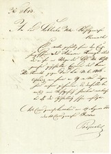 1855 Austrian Document – Vienna Police Custody Order for Elderly Woman Aunt Lise picture
