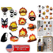 Cute Calcifer Fridge Magnets 12 Pcs picture