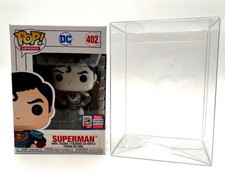Funko Pop DC Heroes Superman 402 Comic Con Funko Limited Edition With Protector picture