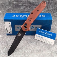 Benchmade 940BK-03 Knives Osborne Burnt Copper Aluminum MagnaCut Folding Knife picture