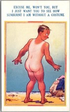 Vintage BAMFORTH Comic Postcard 