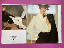 1981 Valentino Spring Summer Fashion Advertising 80s Pub Vintage Miss V picture