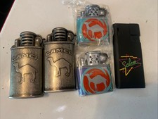 Camel Zippo Lighter Lot Of 4 + Salem Butane Lighter picture