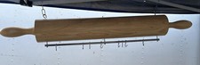 One of a Kind Huge Custom Wooden Rolling Pin Pot Hanger 53” picture
