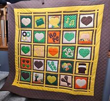 Vintage Hand Made Brand New Never Used Quilt. 78