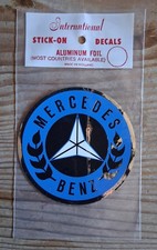 (TEN) NOS VINTAGE ALIMEX MERCEDES BENZ DECALS/STICKERS MADE IN HOLLAND picture