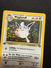 1st Edition Wigglytuff Jungle Holo #16/64 NM, Excellent condition picture