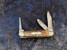 Old Vintage Hibbard Spencer Bartlett Stockman Folding Pocket Knife picture