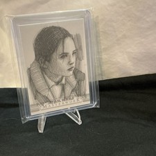 2025 Topps Star Wars Masterwork Jyn Eros SKETCH AUTO 1/1 Andrew Fry picture