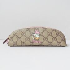 Auth GUCCI GG Plus/GG Supreme 662129 Beige Light Pink PVC Leather - picture