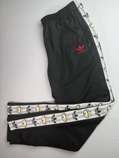 Adidas Collaboration Originals Nigo Track Pants Black Jersey Bottom Limited Edit picture