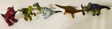 Lot of 5 Disney Animal Kingdom DINOSAUR/Countdown to Extinction Ride Figures. picture