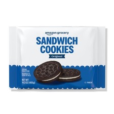 Amazon Grocery, Original Sandwich 14.3 Ounce (Pack of 1), Chocolate, Vanilla picture