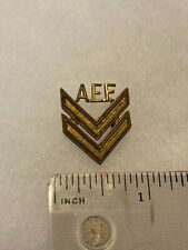 Authentic WWI American Expeditionary Force Insignia Collar Insignia Lapel Pin picture