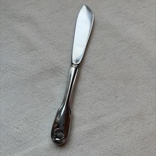 Reed & Barton COLONIAL SHELL 1961 Stainless Steel Master Butter Serving Knife 7
