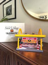 Department 56 Original Snow Village McDonald’s 54914 1997 Lighted w/ Box Tested picture
