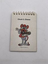 Vintage Rare 1983 Chuck E Cheese Notepad Pizza Time Theatre Inc Made in Taiwan picture