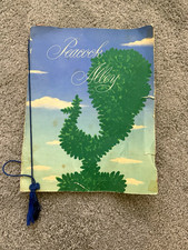 Waldorf-Astoria Peacock Alley Luncheon Menu Vintage Collectible picture