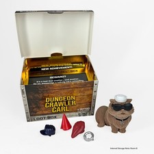 Ultra Rare - Dungeon Crawler Carl Donut Gold Apparel Hats Loot Box Blind Box picture