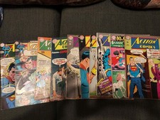 Lot 10 Silver Age Action Comics Reader Copies DC Comics Superman picture