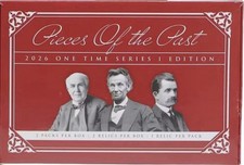 2026 Pieces of the Past One Time Series 1 Edition Hobby Box NEW RELEASE picture