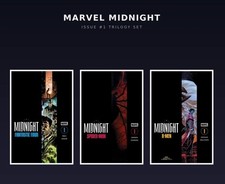 Preorder | Marvel Midnight Trilogy #1 Cover A Set — Spiderman, X-Men, Fant. Four picture