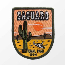 Saguaro National Park  Patch Iron-On Applique Souvenir Gift picture
