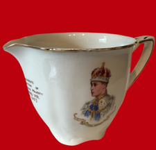 King Edward VIII Coronation Creamer England 1937 Entirely British Production picture