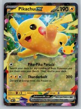 ME: 30th Celebration #053/128 Pikachu ex picture