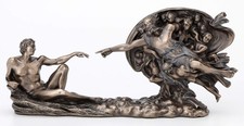 Veronese Design 4.5 Inch Genesis The Creation of Adam Sistine Chapel Michelange picture
