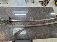 Antique Style Civil War 1840 Heavy Calvary Saber Sword WRISTBREAKER picture