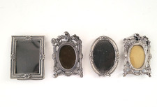 4 Vintage Miniature Picture Frames picture