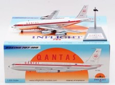 Inflight IF701QF0221P Qantas Airways Boeing 707-300 VH-EBG Diecast 1/200  Model picture